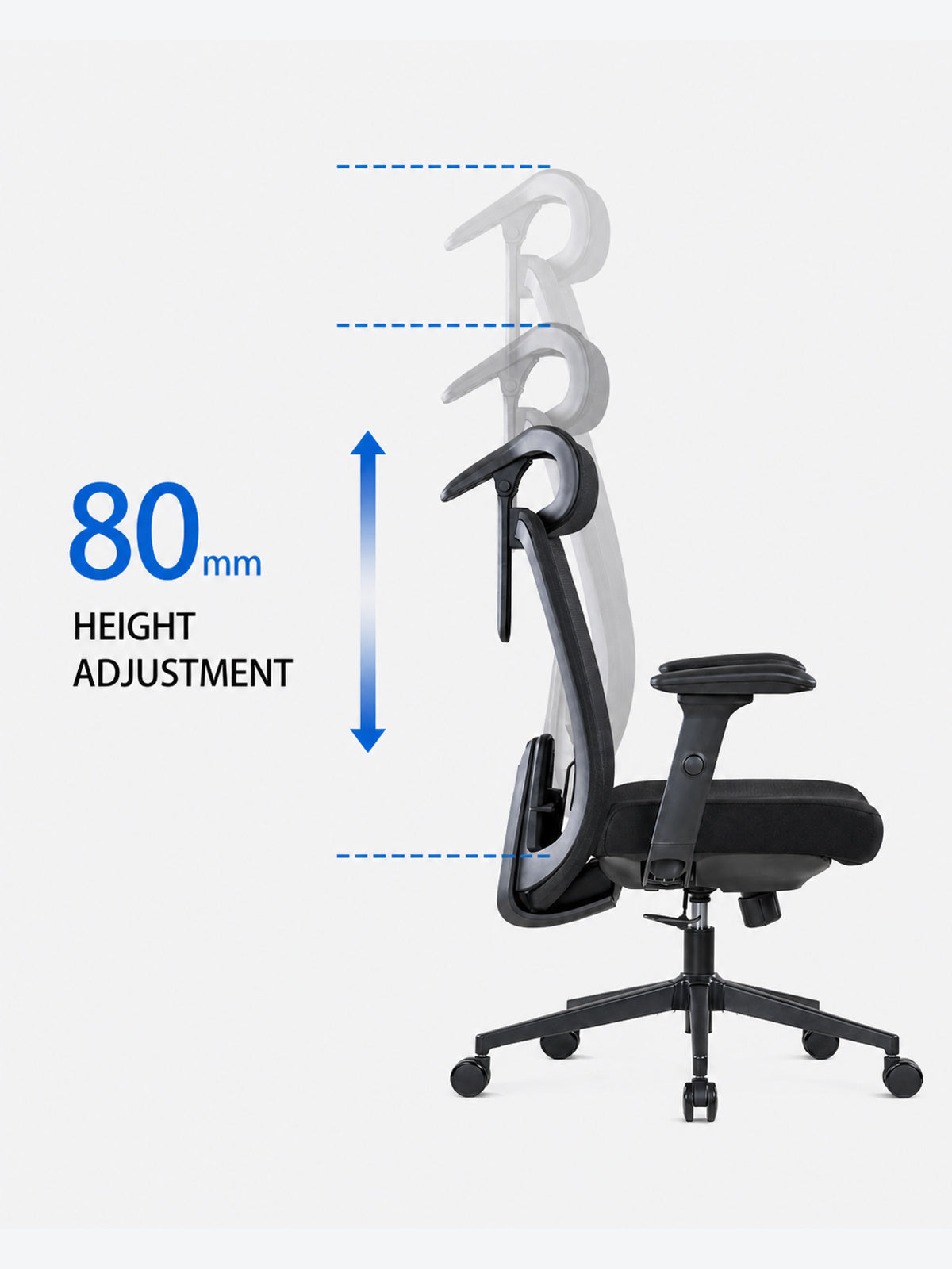 Set the backrest.