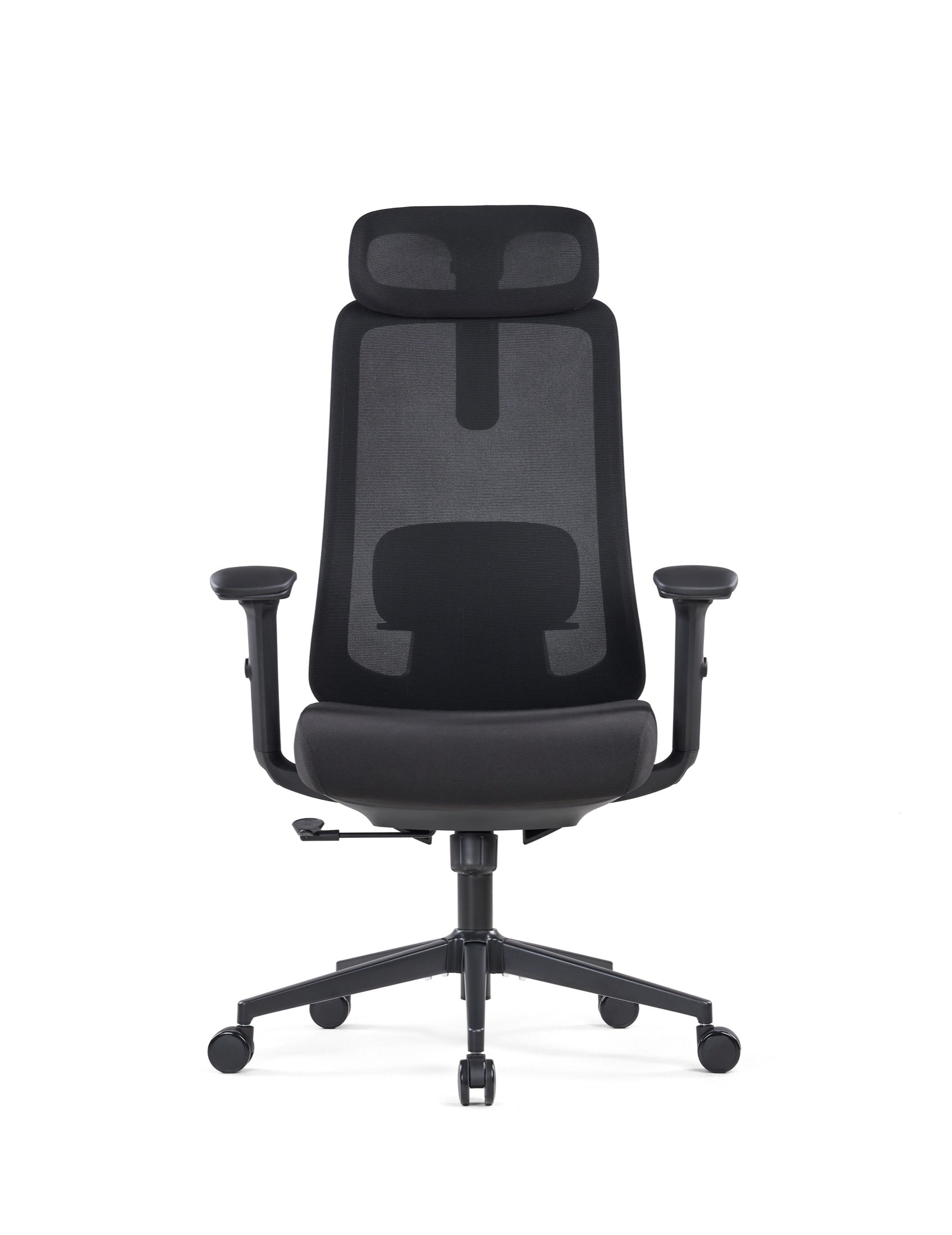 Tensioned woven mesh back on the OTTUNI 097A ergonomic chair